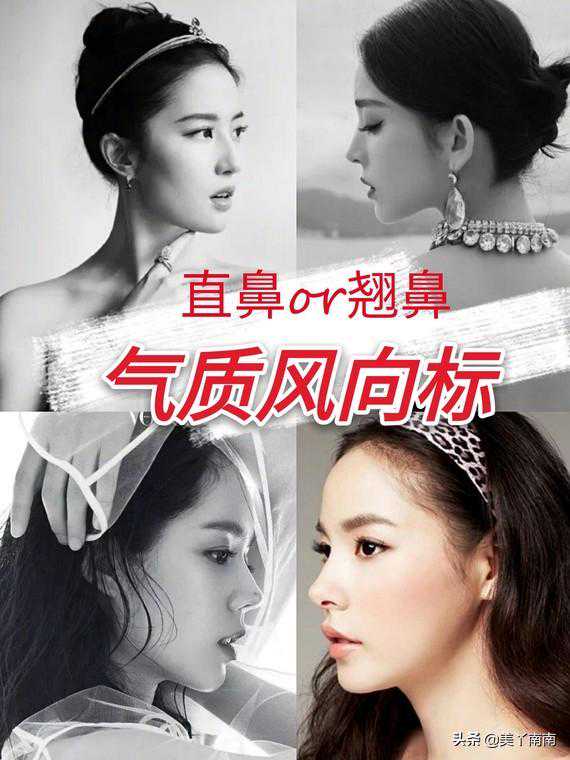 整形气质风向标（直鼻or翘鼻）