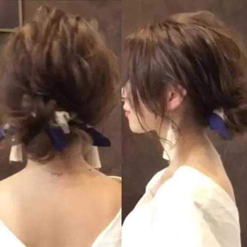 到现在才发现，原来发带是这样佩戴的，有点“相见恨晚”的感觉啊