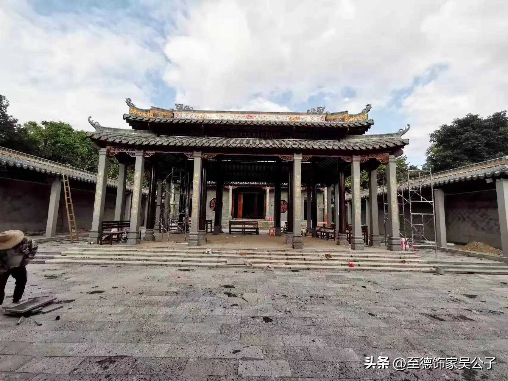 琼海泰伯书院(筹)参加卜创吴氏宗祠落成庆典活动