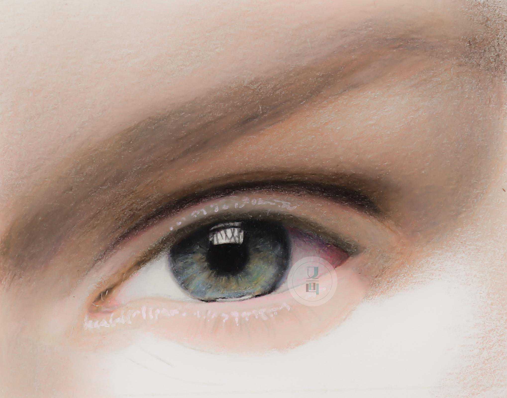 彩铅超写实教程 | 眼睛超详细讲解绘画教程